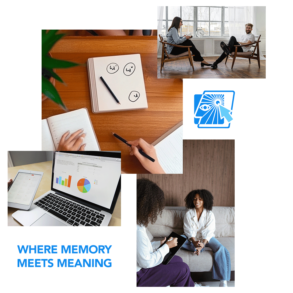 Cognaid: Where memory meets meaning section composition